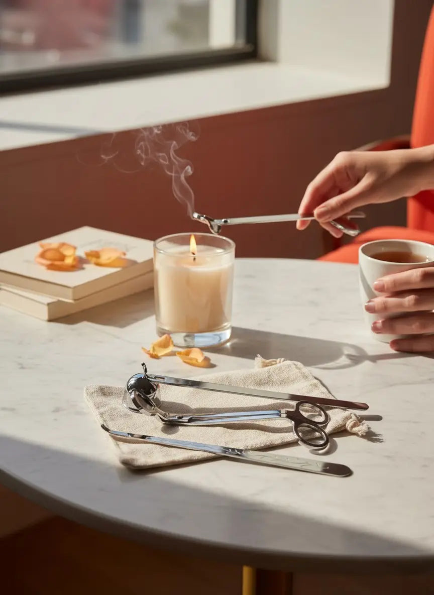 Accesorios cuidado velas